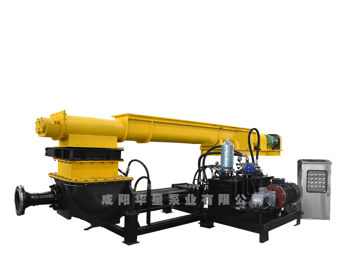 華星粘稠物料輸送泵現場工作視頻